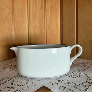 Dansk Bistro Christianshavn Blue Gravy Boat Made in Portugal International Desig